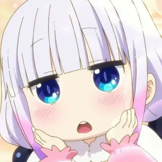 Kanna_kamui @Otaku_Thehell telegram stickers