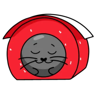 Тюлень Тюля • @animtdstickers telegram stickers