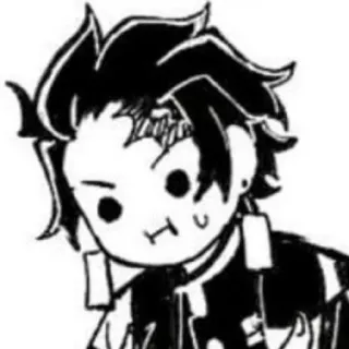 🔥 Tanjiro Kamado Demon Slayer Anime, Manga, Demon Slayer, Tanjiro, Kamado, Chibi whatsapp sticker