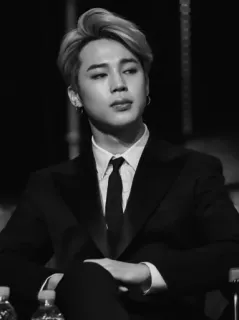 🎥 Jimin Jimin, BTS, piosenkarz, kpop, moda, garnitur telegram sticker