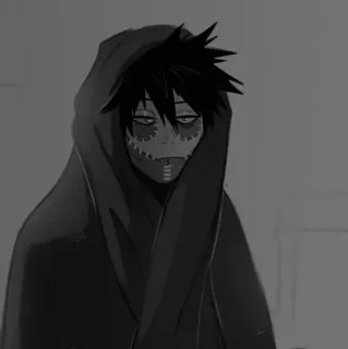 🔥 Dabi My Hero Academia anime, dabi, my hero academia, mha, character telegram sticker
