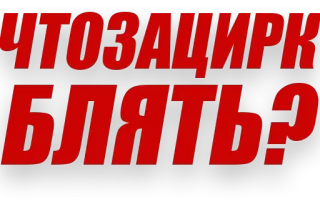 😤 ЧТО ЗА ЦИРК БЛЯТЬ? palavrão russo, obscenidade, xingamento, gíria, ofensivo telegram sticker