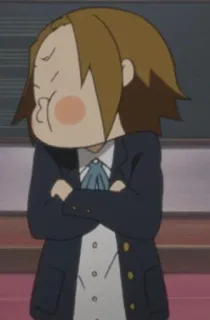 🌟 anime, character, cartoon, k-on telegram sticker