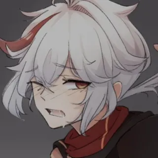 ❤️ Kaedehara Kazuha Genshin Impact Anime, Genshin Impact, Kazuha, Kaedehara Kazuha, Video game, Karakter telegram sticker