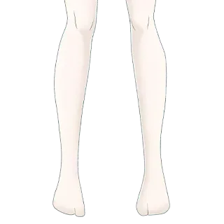 ❤️ legs, anime, female, body telegram sticker