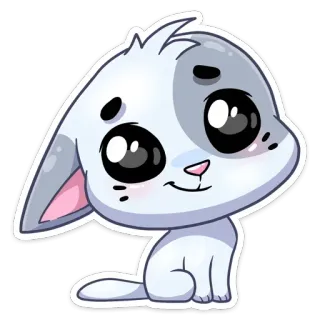 🙂 süß, Katze, Kätzchen, Cartoon, Sticker, Haustier whatsapp sticker