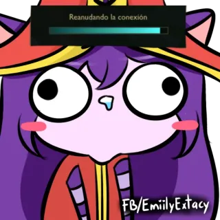 🙄 Reanudando la conexión Мультфильм, Загрузка, Соединение, Милый, Интернет telegram sticker