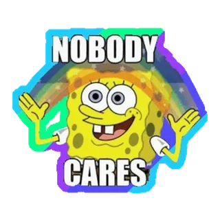 Sponge Bob by @Gifstiki telegram stickers