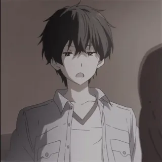 🎧 Houtarou Oreki Hyouka Аниме, Парень, Персонаж, Hyouka, Хотаро Ореки telegram sticker