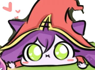 😕 Yuumi League of Legends Yuumi, кошка, милый, магия, League of Legends, каваий telegram sticker