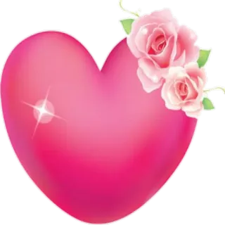 💖 сердце, любовь, роза, розовый, цветок, день святого валентина telegram sticker