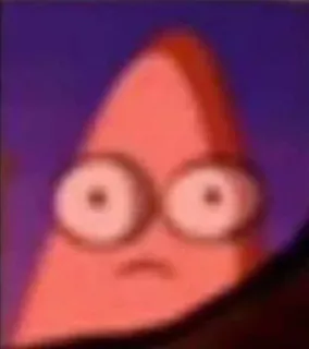 🌂 Patrick Star SpongeBob SquarePants cartoon, Patrick Star, SpongeBob, funny, meme telegram sticker