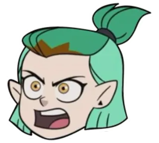 🤬 Amity Blight The Owl House Hoạt hình, Phù thủy, Tức giận, Ngôi nhà cú telegram sticker