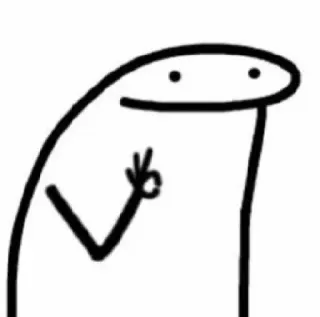 ❕ Meme, Internet, Personaje, Divertido, Ok whatsapp sticker