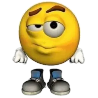 🤨 emoji, zmieszany, myślenie, pytanie telegram sticker