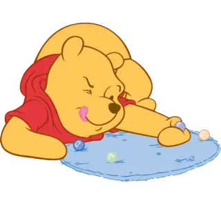 🐻 Winnie the Pooh winnie the pooh, cartoon, bear, disney, cute, animation, pooh telegram sticker