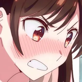 😬 Chizuru Mizuhara Rent-A-Girlfriend Anime, Chizuru, Rent-a-Girlfriend, Manga, Carina, Ragazza telegram sticker