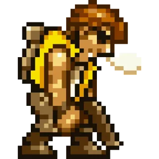 😪 Pixel art, Videogioco, 8 bit, Retro, Avventura telegram sticker