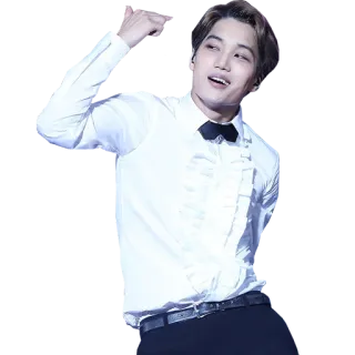 🖕 kpop, Kai, cantante, Exo, idol whatsapp sticker