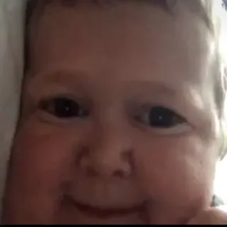 😊 bébé, enfant, nourrisson, sourire telegram sticker