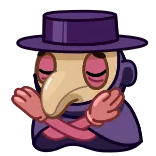 Doctor Bubonic Emoji telegram emojis 🙅♀