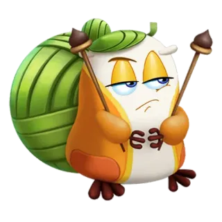 😏 Kartun, Karakter, Burung, Lucu, Kocak whatsapp sticker