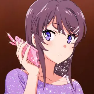 Mai San \\ @Koyomi16 telegram stickers