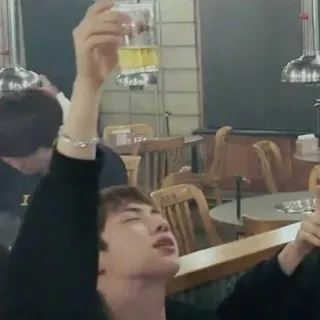 🤤 drinking, beer, toast, celebration, restaurant telegram sticker