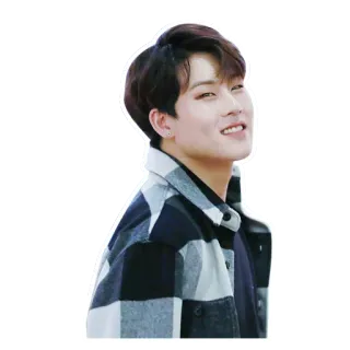 😁 คน, ยิ้ม, ผู้ชาย, ลายสก๊อต, ลำลอง, หนุ่ม telegram sticker