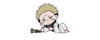 ✨ Ryomen Sukuna Jujutsu Kaisen Anime, Manga, Fluch, Bösewicht, Teufel, Dämon telegram sticker