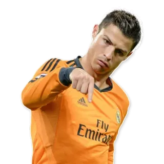 👇 Cristiano Ronaldo football, football, athlète, sport, real madrid, ronaldo whatsapp sticker