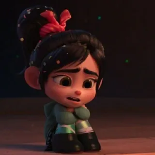 🍓 Vanellope von Schweetz Wreck-It Ralph Dibujos animados, Disney, Personaje, Vanellope, Dulce, Ralph telegram sticker
