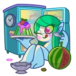 Water Lily telegram stickers