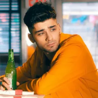 👑 Zayn Malik Zayn Malik, Sänger, Promi, Porträt, Mann telegram sticker