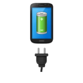 🔌 celular, bateria, carregador, eletricidade, telefone telegram sticker