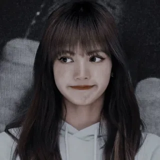 😐 mulher, retrato, pessoa, asiática, celebridade, cantora whatsapp sticker