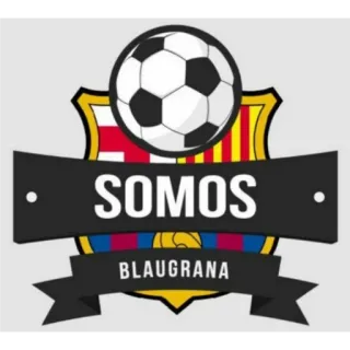 🙂 SOMOS
BLAUGRANA football, soccer, FC Barcelona, Blaugrana, sports telegram sticker
