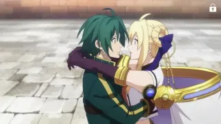🤔 Anime, Para, Uścisk, Miłość, Romans telegram sticker