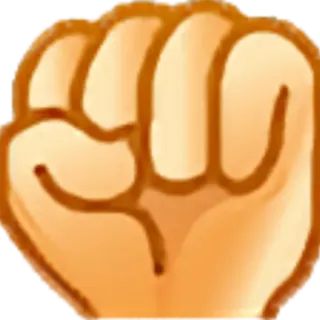 ✊ fist, hand, punch, strike telegram sticker