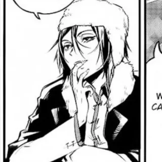 🎲 Fyodor Dostoevsky Bungo Stray Dogs Anime, Manga, Charakter, Fjodor Dostojewski, Bungo Stray Dogs telegram sticker