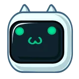 👍 고양이, 로봇, 귀여운, 만화, 카와이 telegram sticker