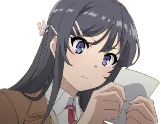 📝 Anime, Garota, Personagem telegram sticker