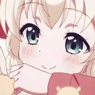 🧁 Anime, Ragazza, Carina, Bambina, Manga, Personaggio whatsapp sticker