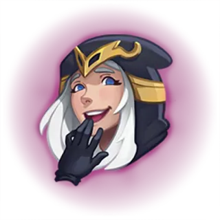 😅 Leblanc League of Legends 게임, 르블랑, 캐릭터, 능글, 판타지 telegram sticker