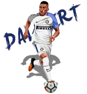 🖖 DAN RT サッカー, スポーツ, アスリート, 選手, サッカー, インテル telegram sticker