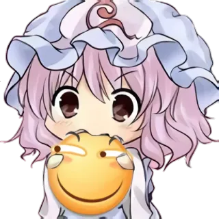 😝 Anime, Dessin animé, Mignon, Chibi, Kawaii, Emoji whatsapp sticker
