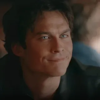 🩸 Damon Salvatore The Vampire Diaries Damon Salvatore, The Vampire Diaries, Ian Somerhalder, vampire, supernatural, tv show telegram sticker