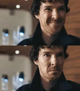💎 Sherlock Holmes Sherlock Benedict Cumberbatch, actor, meme, expression, man telegram sticker