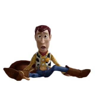 😱 Woody Toy Story cartoni animati, animazione, giocattolo, sceriffo, Woody telegram sticker