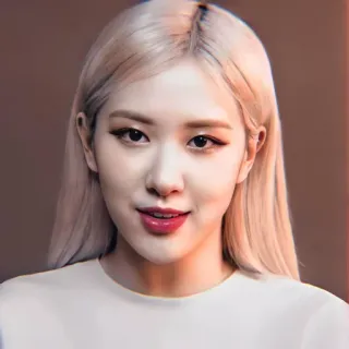 🍐 Rose kpop, rosa, blackpink, cantante, ídolo, música telegram sticker